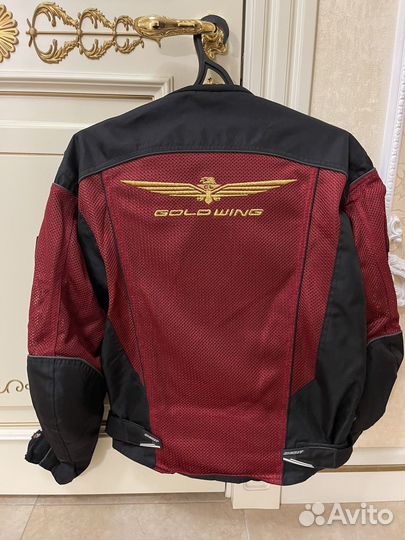 Мотокуртка летняя Хонда Голд вин