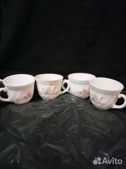 Чашка кофейная elise Франция 4 штуки