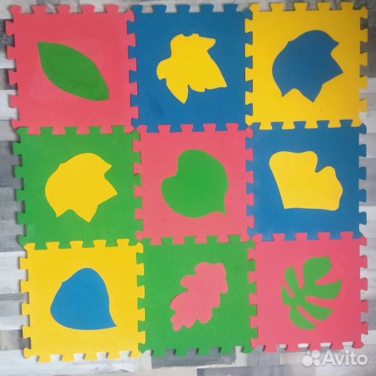 Детский коврик Пазл 36см