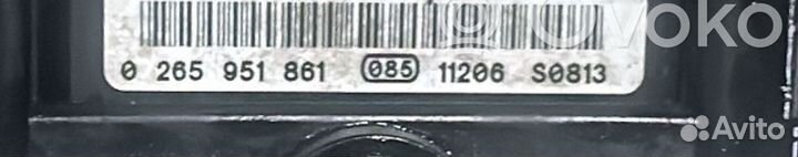 Блок абс, 0265951861 Citroen C4 II 2011 - 2016 года