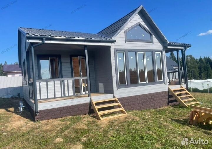 Каркасный дом 9х11