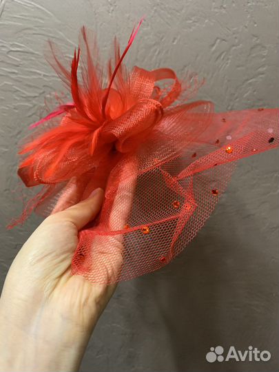 Шляпка с вуалью custom