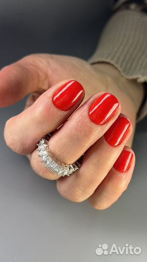 Маникюр наращивание ногтей