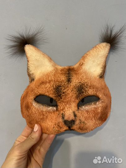 Маска кошки (для квадробики)