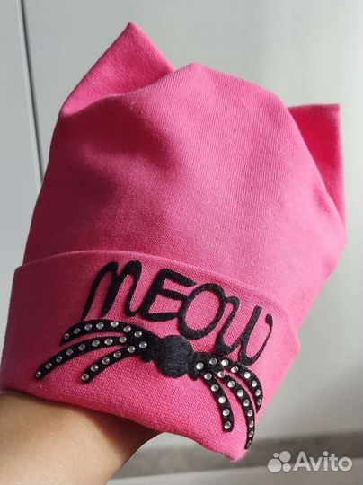 Шапка для девочки от 0 до 1.5лет