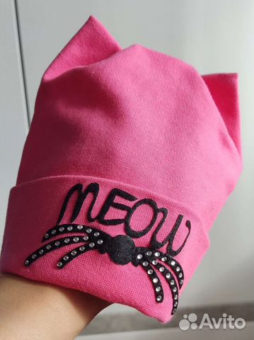 Шапка для девочки от 0 до 1.5лет