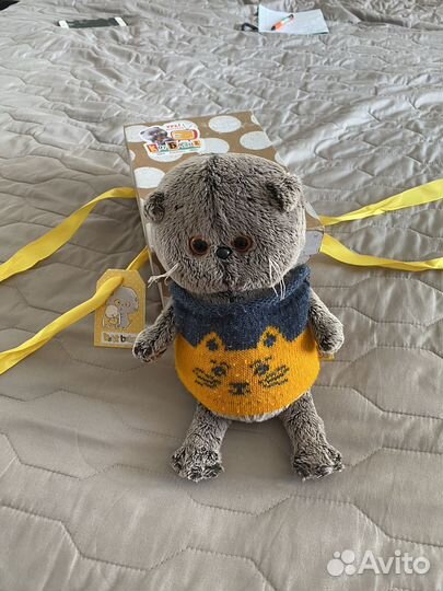 Кот Басик мягкая игрушка