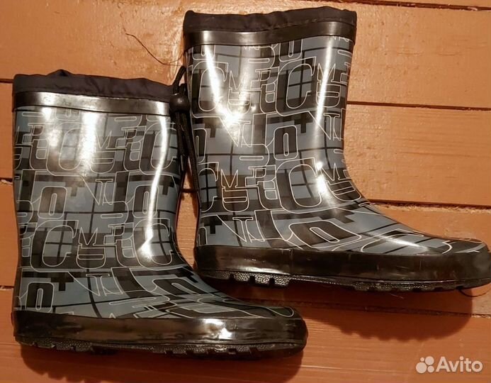 Резиновые сапоги для мальчика 30 и 34