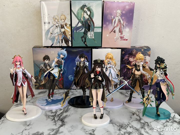 Аниме фигурки Геншин Импакт