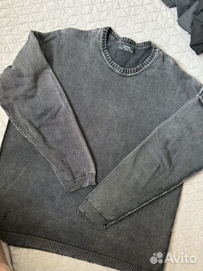 Джемпер рваный мужской