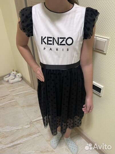 Платье kenzo для девочки 140р