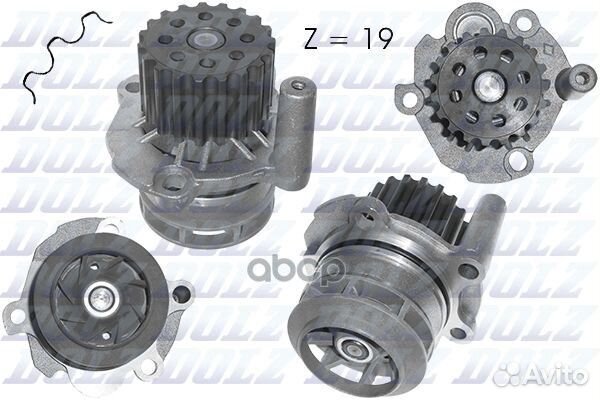 A-251 помпа Z19 Audi A4/A6/A3, VW Golf/Bora/P