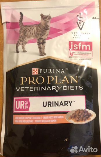 Влажный и сухой корм для кошек purina PRO plan