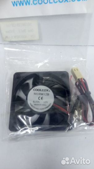 Вентилятор 50x50x10 DC 12V 0.10A Coolcox 5010M12B
