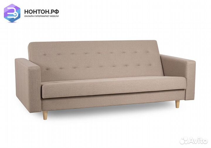 Диван книжка Гарнет бежевый