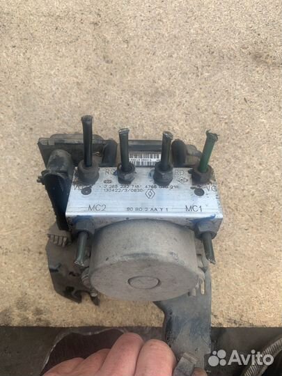 Блок абс renault 0265232718