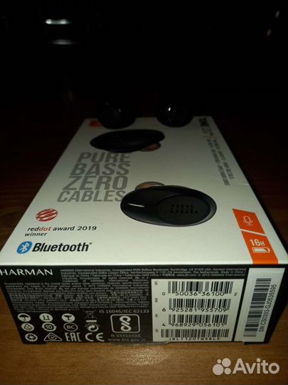 Беспроводные наушники jbl новые