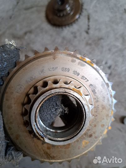 Шестерня цепи грм Audi A6 C6 3.2 auк