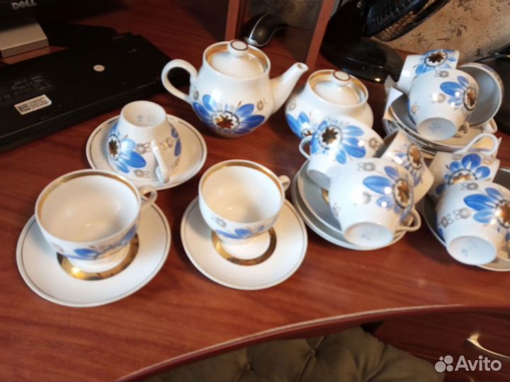 Два разных Чайных сервиза СССР 6 и 12персон