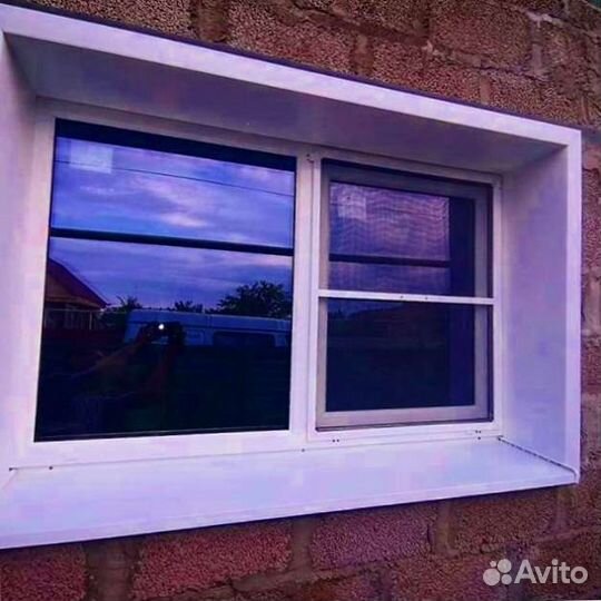 Окна с установкой