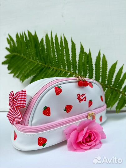 Пенал косметичка школьный для девочки