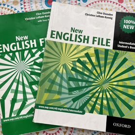 New english file intermediate учебник+тетрадь