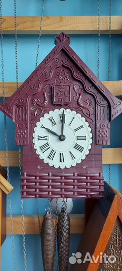 Часы (ходики) с кукушкой