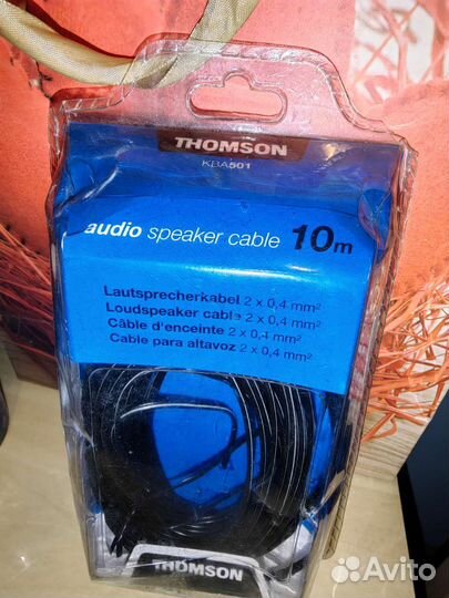 Акустический кабель Thomson 2x0,4 мм2, длина 10 м