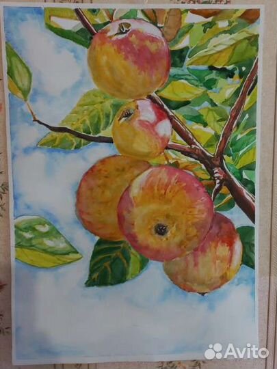 Акварельная картина