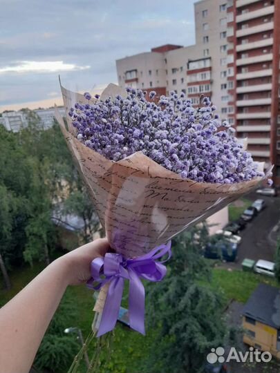 Букет из гипсофилы