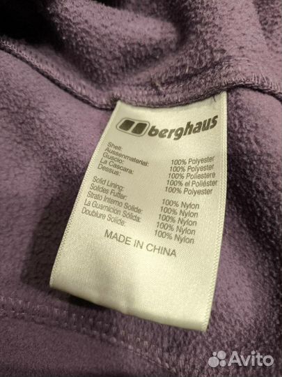 Флисовая кофта berghaus