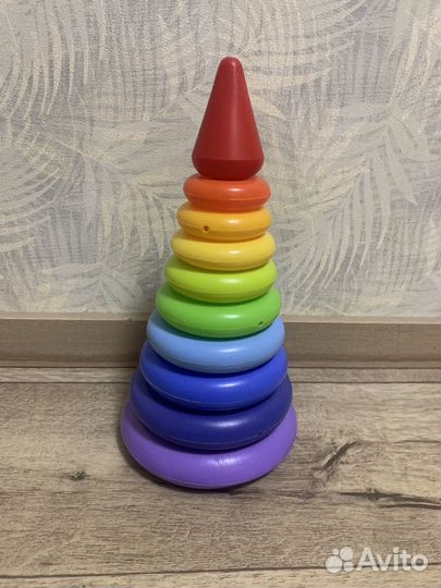 Пирамидка IKEA, fisher price