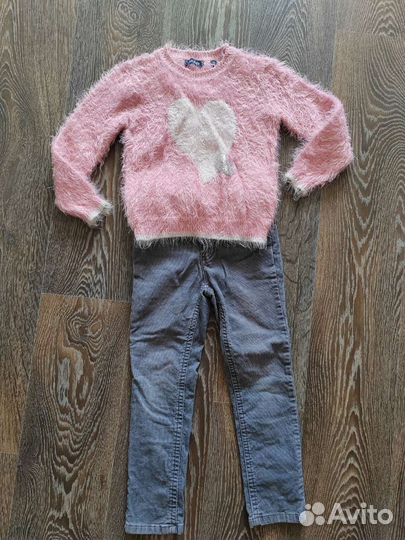 Пакет одежды на девочку 98 104