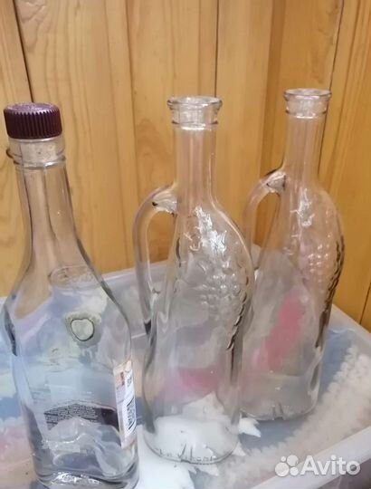 Декупаж. Бутылки для рукоделия