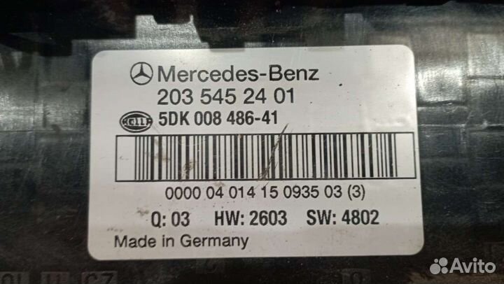 Блок предохранителей Mercedes-Benz C W203 2035452401 0 2003