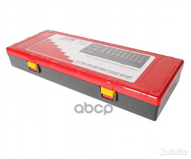 Набор головок торцевых глубоких ударных 6-гранных