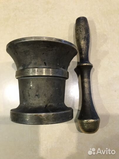 Ступка старинная бронза