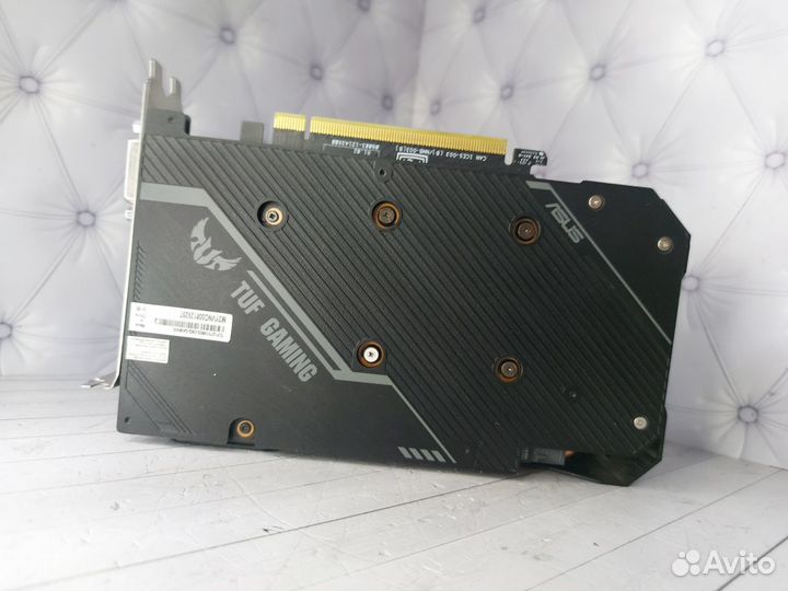 Игровая видеокарта asus TUF GTX 1660s gaming 6gb