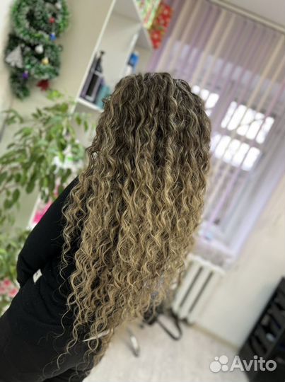 Афрокудри.Ботокс,кератин.Блонд