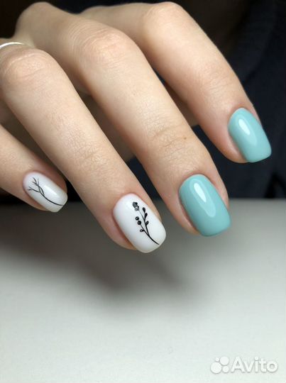 Маникюр с покрытием гель-лаком