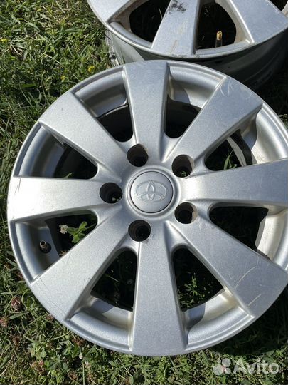 Литые диски r15 на toyota corolla