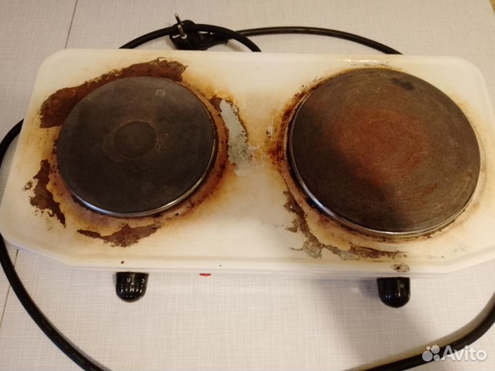 Плитка электрическая настольная бу