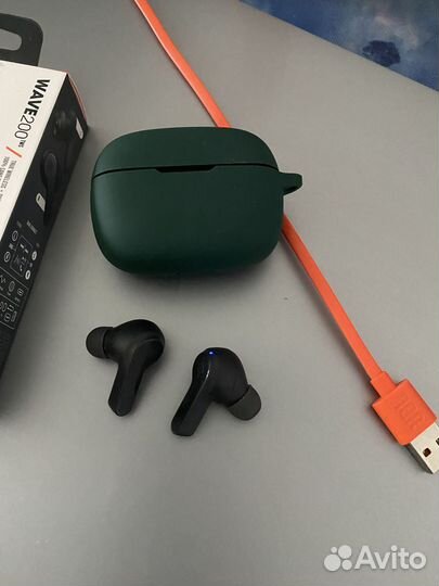 Беспроводные наушники JBL Wave 200 Black