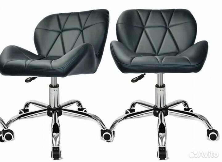 Стул Ракушка на колесах с регулировкой высоты