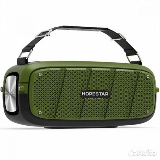 Беспроводная колонка Hopestar A20, 55 Вт, зеленая