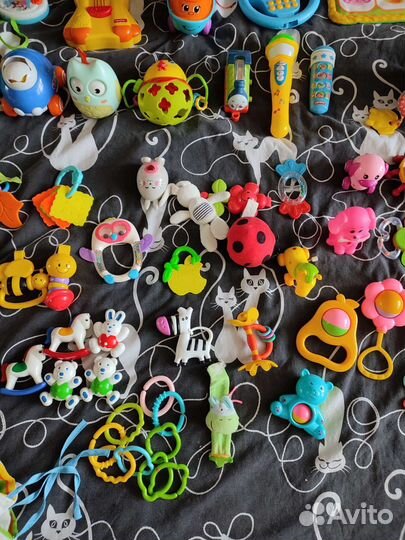 Большой пакет развивающих игрушек