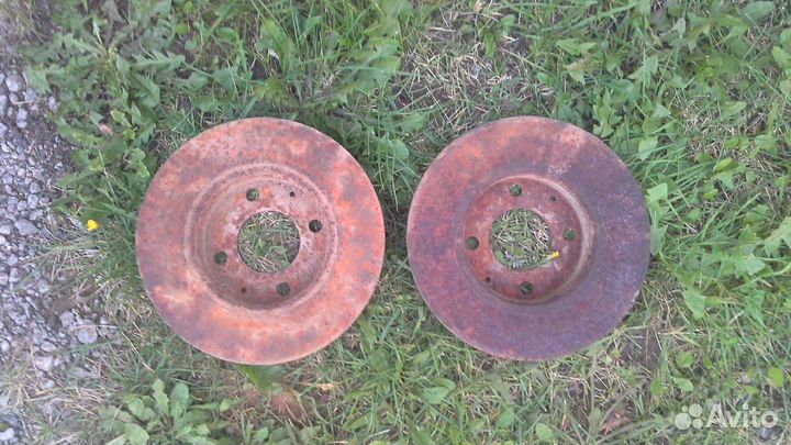 Тормозные диски передние Ауди 80 Б3