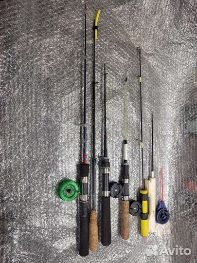 Набор зимних удочек 7 штук