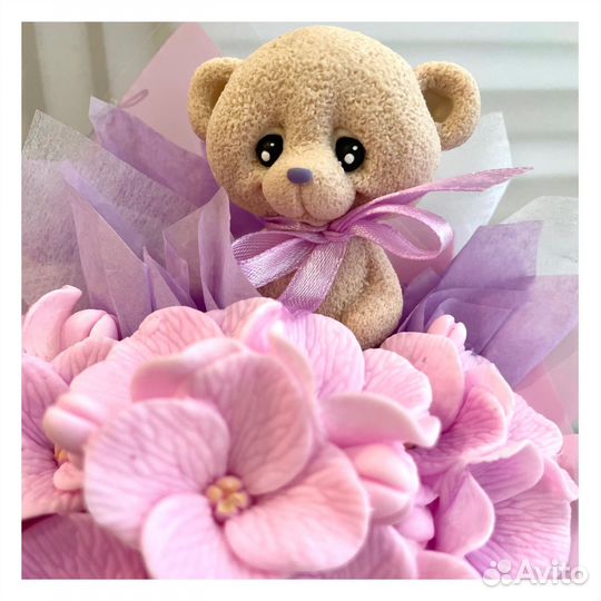 Мыло ручной работы - букет