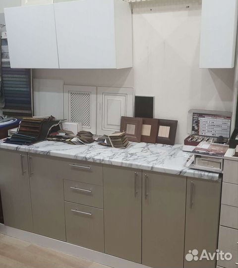 Кухонный гарнитур мдф выставочный образец